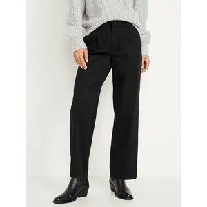 Old Navy Classic Black Straight Leg Trousers